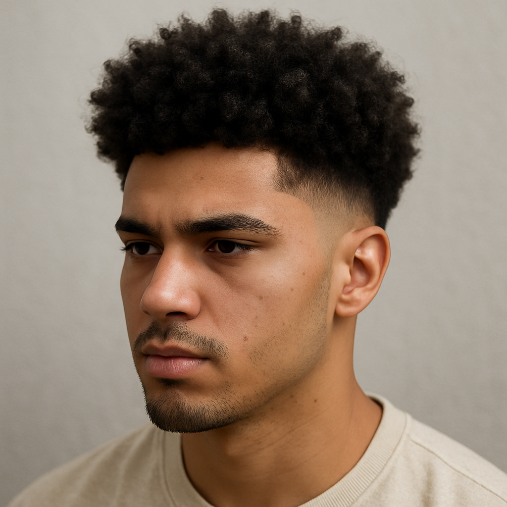 Broccoli Style with Low Taper Fade