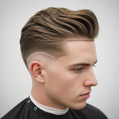 Brushed Forward Waves with Tapered Sides