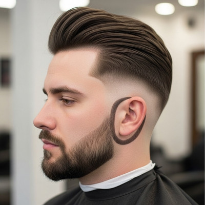 Burst Taper Fade: Gradual Fade Transitions and Clean Fades for Low-Maintenance, Smooth Grooming Styles