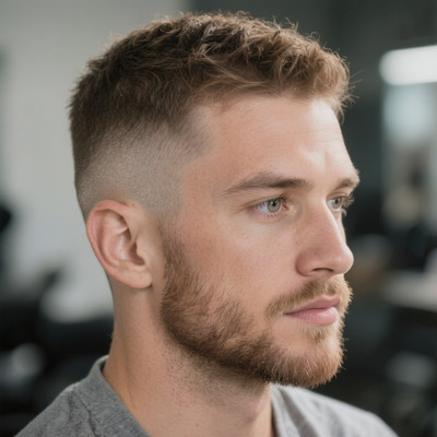Buzz Cut Low Fade