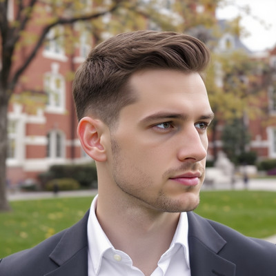 Classic Ivy League Haircut
