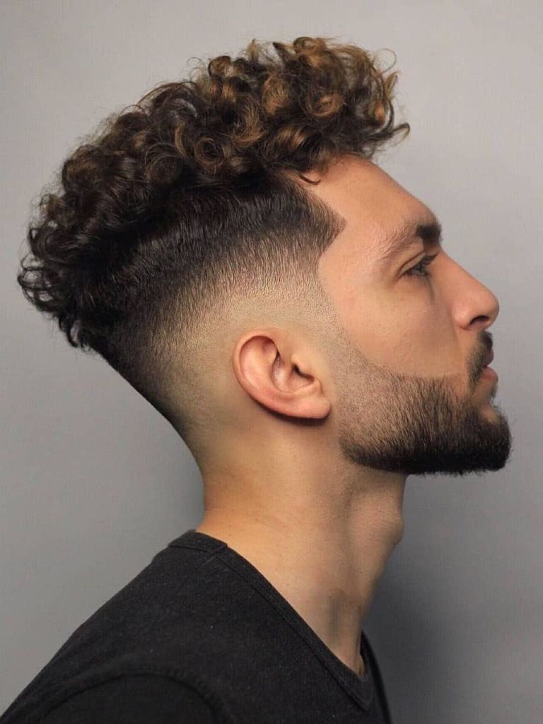 Curly Hair Undercut