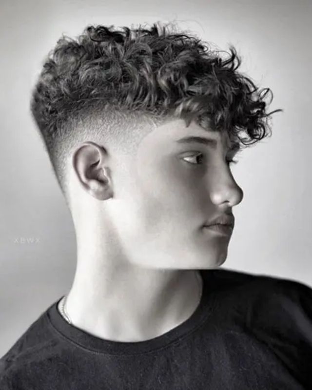 Curly Textured Fringe