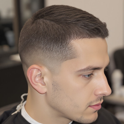 High and Tight Buzz Cut Fade