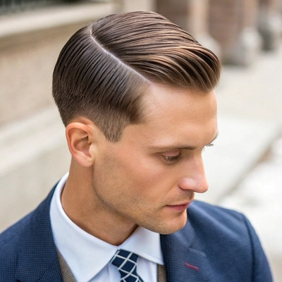 Ivy League Comb Over