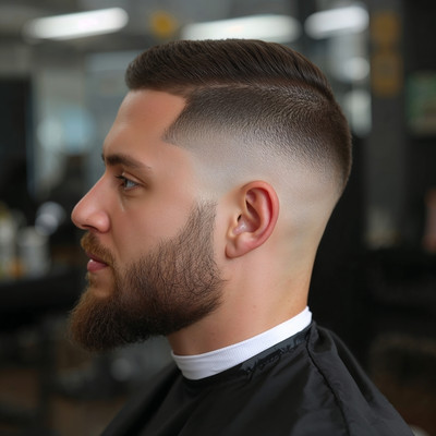 Low Fade Buzz Cut