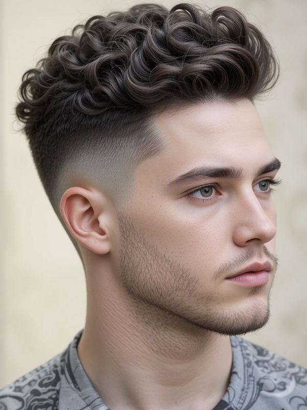 Low Taper Fades for Curly Hair Types