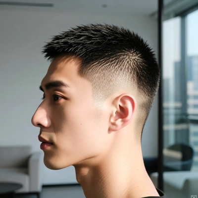 Medium Buzz Cut