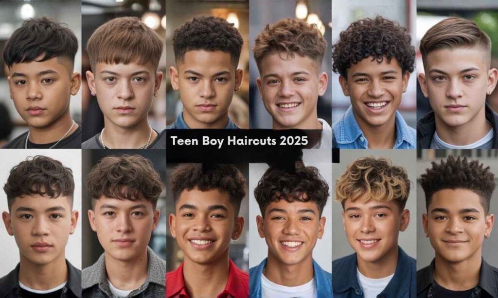 Teen Boy Haircuts 2025