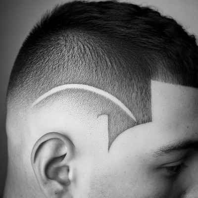Thick, Shaved Line Design